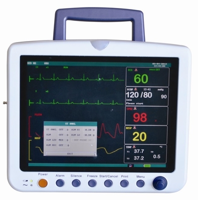 3 alarmas audios y visuales llanas ajustables, monitor paciente portátil de la técnica de Digitaces SpO2