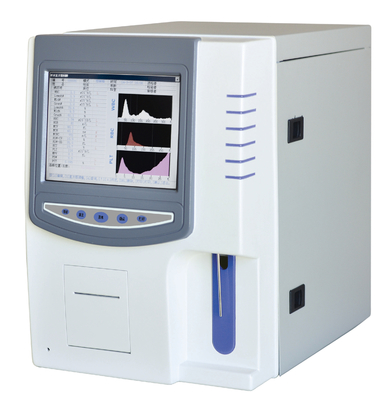 AC100 - 240V 50 / 60 HZ doble canal Full Auto Hematology Analyzer 20 parámetro