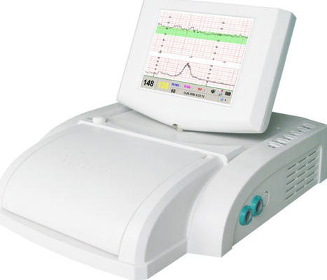 Monitor paciente fetal portátil de 5,7 pulgadas con la luminancia FHR TOCO y 300 - 350 de FM