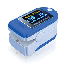 Monitor paciente portátil del oxímetro SPO2 del pulso de la yema del dedo de Digitaces de la exhibición doble del color OLED