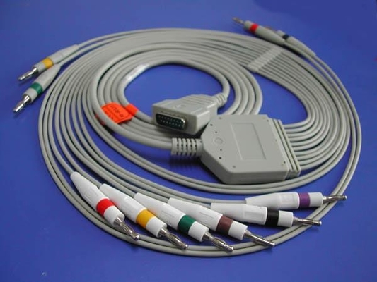 OEM médica ECG Cables & cables conductores, accesorios de Monitor de paciente