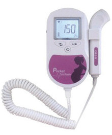 0 inspecciones Doppler fetal portátil de la punta de prueba del contraluz de ~240 BPM para el hospital, la clínica y el hogar